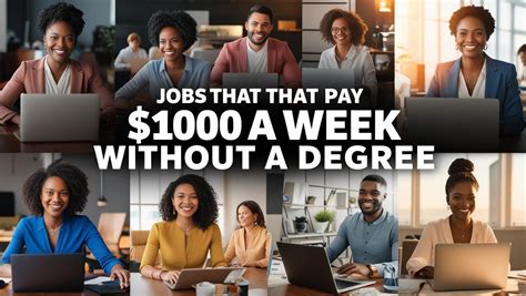 23 Real Jobs That Pay $1000 a Week Without Degree (2026 Guide ...