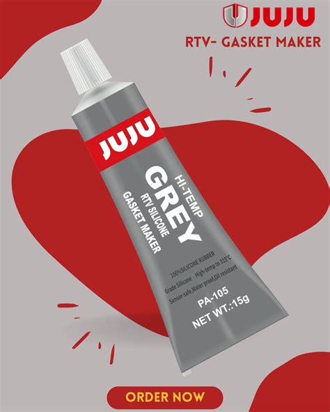 JUJU | "Seal it right with RTV Gasket Maker! 🔩🛠 Perfect for high-temperature, oil-resistant, and ...