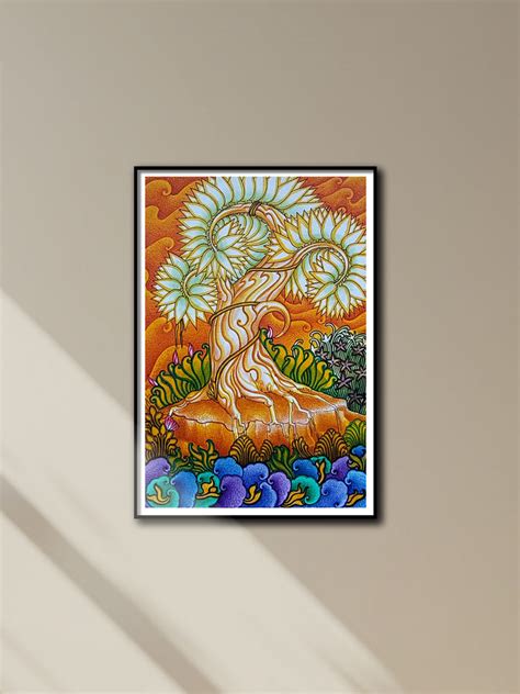 Kerala Mural Painting of tree Online for Sale