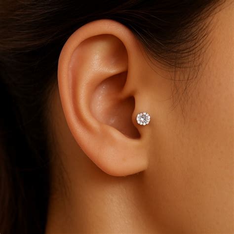 Tragus Piercing: Process, Pain, Healing, Jewelry Guide - EricaJewels