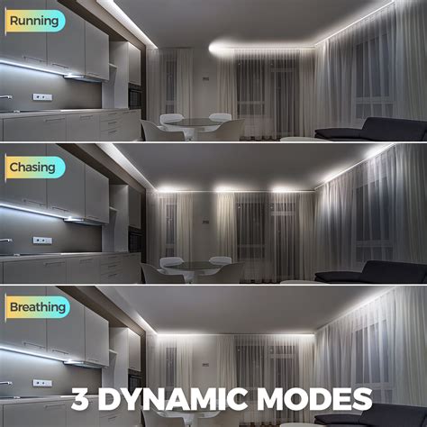 Image result for White Chasing LED String Strip Lights