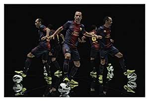Buy Sticker Studio Wall Poster (Andres Iniesta,Wall Covering Area - 24 ...