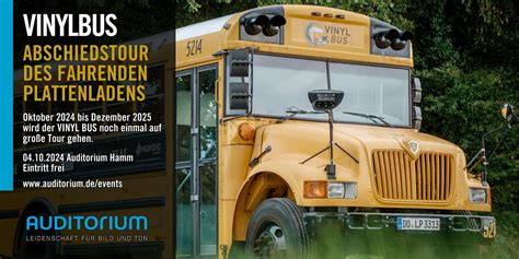 VINYL BUS 2024: ABSCHIEDSTOUR, Auditorium Hamm, 4 October 2024 ...