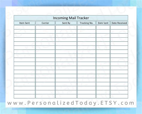 Image result for Outgoing Mail Log