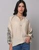 Buy Cream Tops for Women by Gipsy Woman Online | Ajio.com
