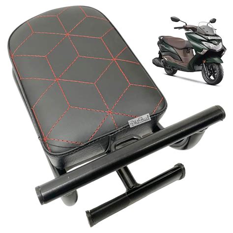 Dhe Best Scooty Baby Seat/Baby Stand Red & Black Compatible with Suzuki ...