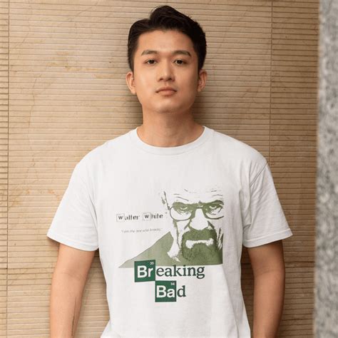 Breaking Bad T-Shirt - Heisenberg Men's Round Neck Comfortable Breaking ...
