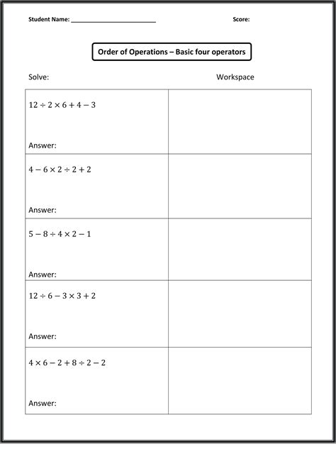 7Th Grade Math Worksheets Free Printable With Answers — db-excel.com