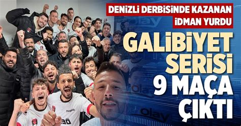 DENİZLİ DERBİSİNDE KAZANAN İDMAN YURDU | Denizli Yeni Olay Haber