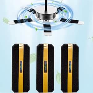 LiveALong ACTIVATED CARBON AIR FILTER 3 PAD FOR CEILING FAN|'ODOR ...