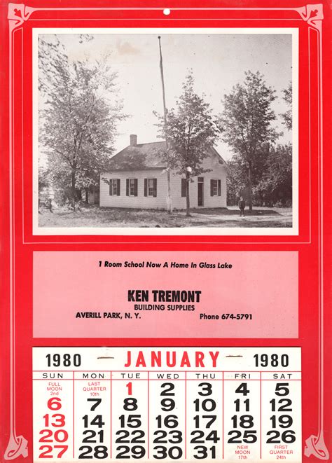 SLHS: Tremont Calendars