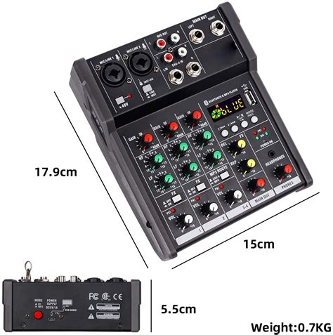 A4 Sound Mixing Console Bluetooth USB Record Compu... – Grandado