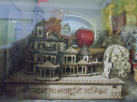 ARRTIFIE Ram Mandir Ayodhya Model 3D | Ayodhya Ram Mandir Model Resin ...