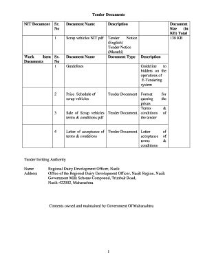 Fillable Online adf maharashtra etenders scrap vehicles 23 9 2013.doc ...