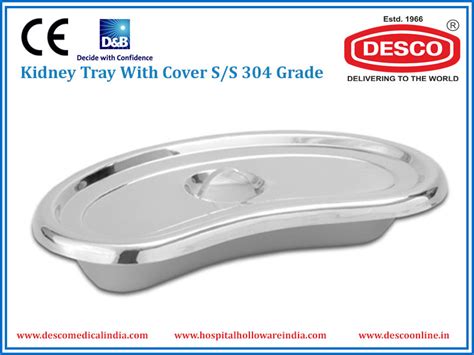 Hospital Kidney Tray with Cover - Manufacturers & Exporters India