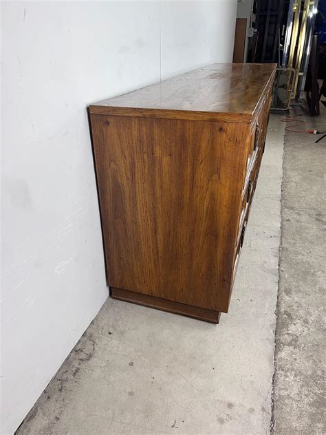 Mid-Century Spanish Revival Lowboy 9 Drawer Dresser For Sale at 1stDibs ...