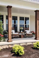 40 Stylish Farmhouse Porch Column Designs for Every Home | House with ...