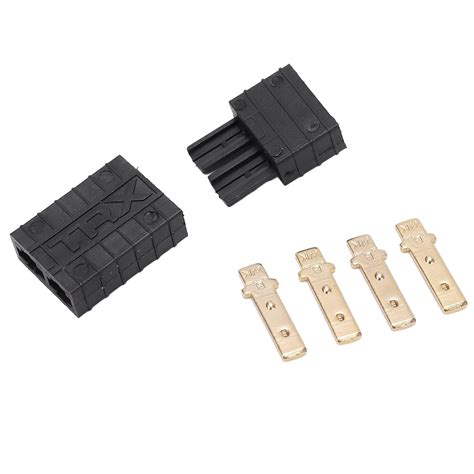 Flat RC Connectors, Fine Finish RC Adapter Plugs Male Female Pair ...