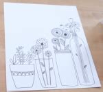 01/30/2020 | Basic Line Drawing: Flowers | Dover Public Library