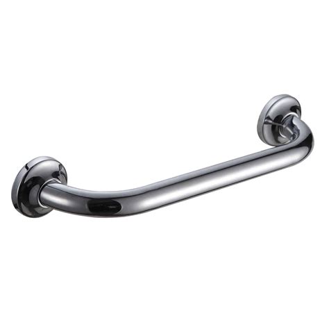 Chrome Wall Mounted Bathroom/Shower Grab Bar 30cm Assurity | Showerdrape