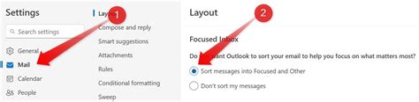 Outlook Inbox Settings 的图像结果