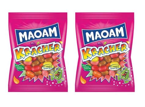 Buy 2x Haribo Maoam Kracher Chewy Gummy Candy Candies Dragees Sweets ...