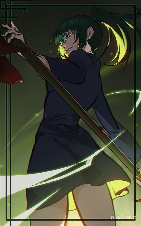 Jujutsu Kaisen Maki Wallpapers - Wallpaper Cave