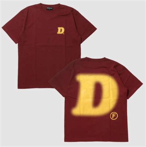 DREAM TEAM/ドリームチーム D Halftone Logo T-shirts Color : Burgundy | ALPHA ...