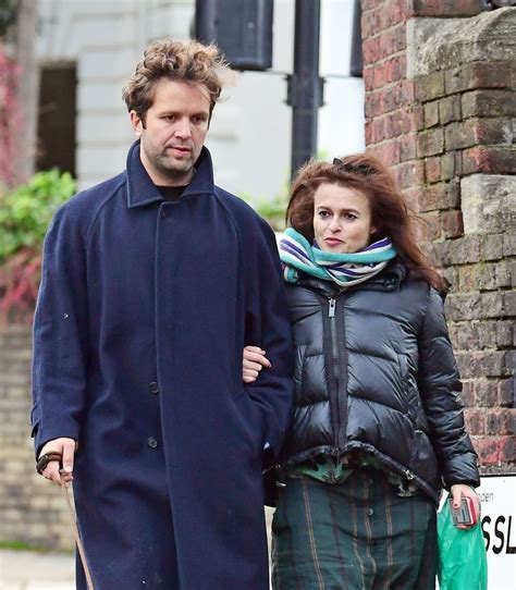 Helena Bonham Carter With Partner Rye Dag Holmboe in North London 11/15 ...
