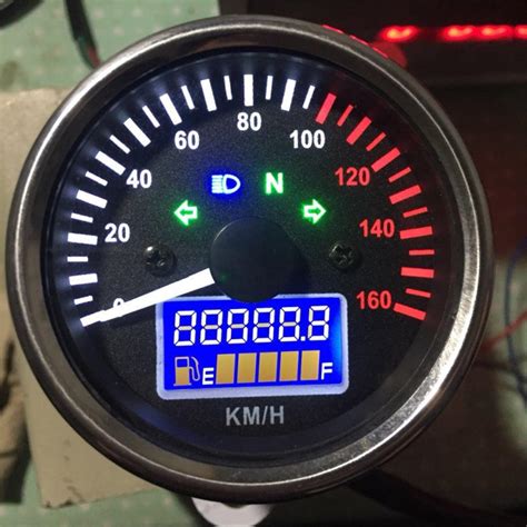 ⚡️Buy Maxbell Maxbell 12V Motorcycle White Pointer 0-160Km/H ...