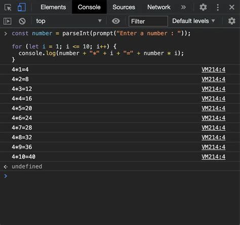 Image result for Multiplication Table JavaScript