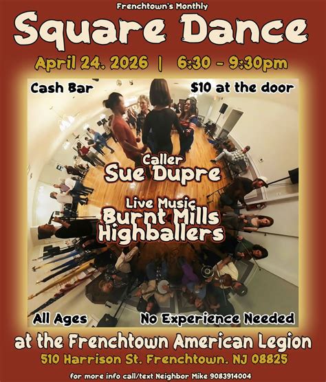 Frenchtown Square Dance w/ Sue Dupre & Burnt Mills Highballers ...