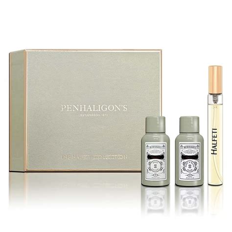 PENHALIGON’S 潘海利根 halfeti 黑玫瑰香氛禮盒 (淡香精10ML+沐浴膠30ML+身體乳30ML ...