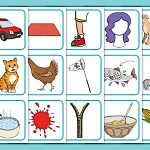 CVC Vowel Picture Cards - Phonics - Twinkl Resources