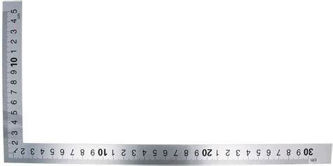 Buy Utoolmart Right Angle Ruler, Framing Square Ruler, 150 x 300mm ...