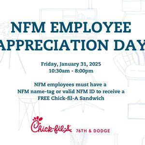NFM Employee Appreciation Day!, 7575 Dodge St, Omaha, NE 68114, 31 ...
