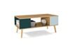 Table basse ID Market Table basse scandinave rectangulaire ALIZE bois ...