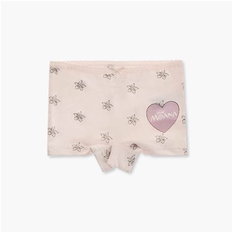 Buy Moana Print Boyshorts with Bow Detail - Set of 3 from Juniors at ...