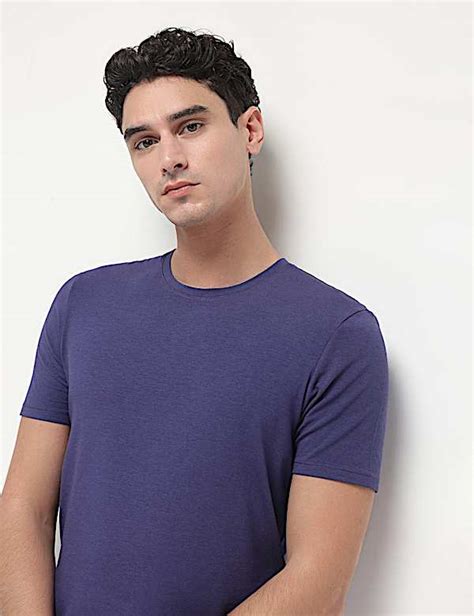 Buy Modal Cotton Crew Neck T-Shirt at Marks & Spencer