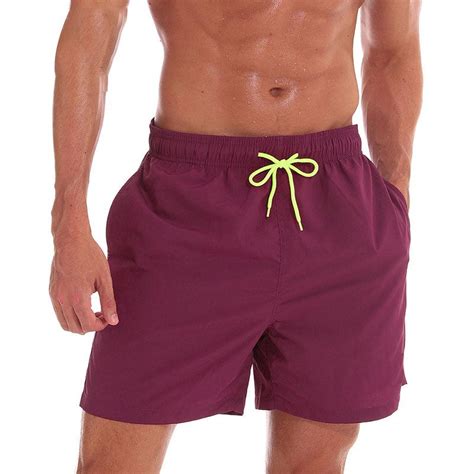 Sexy Dance Men Athletic Beach Trunks Swim Board Shorts Swimwear Short ...