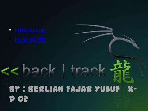 Backtrack Operating System 的图像结果