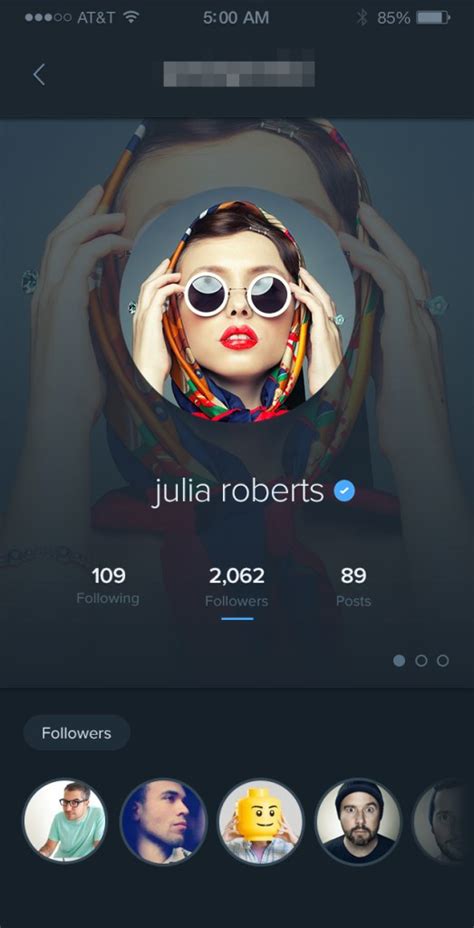 Image result for Android User Profile Design