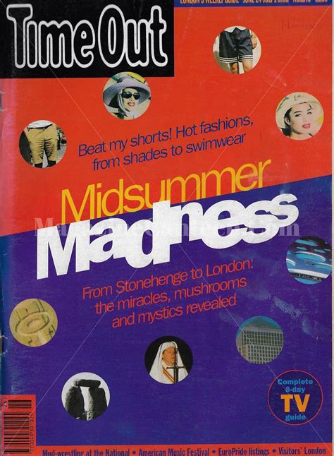 Image result for Time Out Magazine