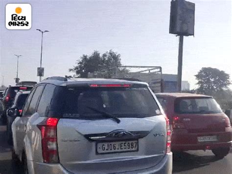 Heavy traffic jam on Bay Bridge | બે બ્રિજ પર વાહનોનો ખડક્લો ...