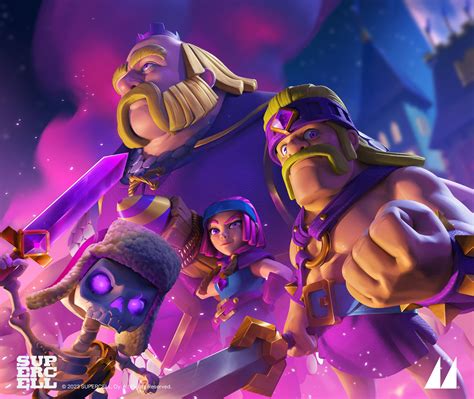 Card Evolution Key Art | Clash Royale, Mooncolony | Clash royale game ...