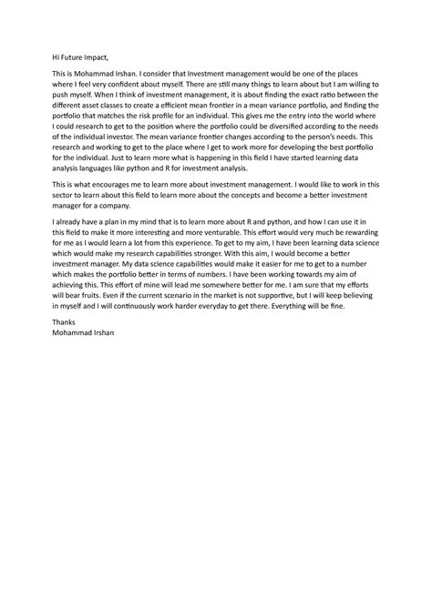 Hi Future Impact - Normal File - Hi Future Impact, This is Mohammad ...