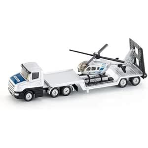 Siku Low Loader with Helicopter : Amazon.in: Toys & Games