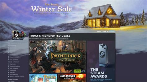 The Steam Winter Sale is right here, fluffy white offers blanketing the ...
