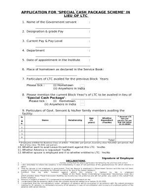 reimbursement for 'special cash package scheme' in ... - nitrr ac Doc ...