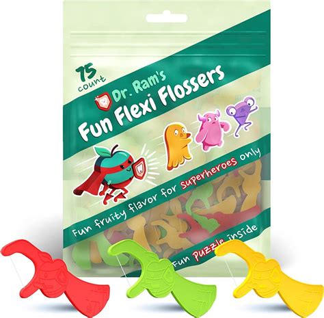 Dr. Ram's Kids Flossers - Interactive Fun Flexi India | Ubuy